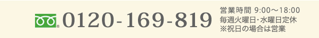 ե꡼0120-169-819